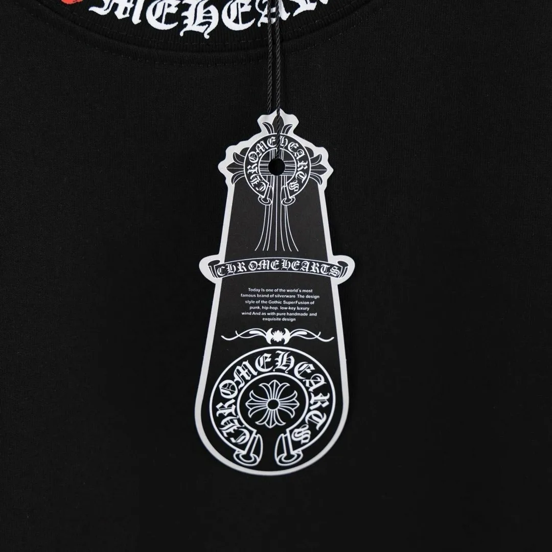 Футболка Chrome Hearts с готической графикой — фото 8