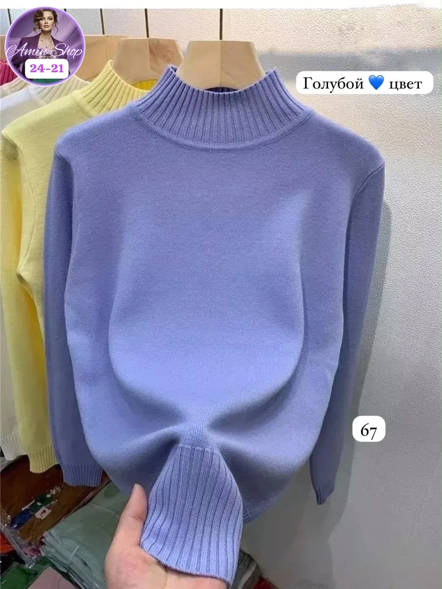 Свитер из натурального кашемира — фото 9