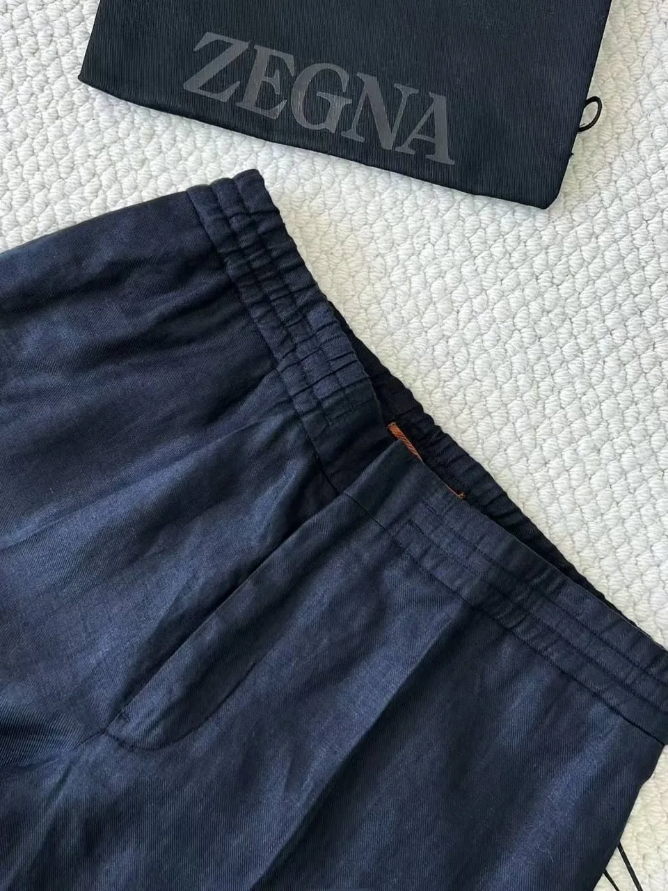 Брюки из льна Zegna — фото 3