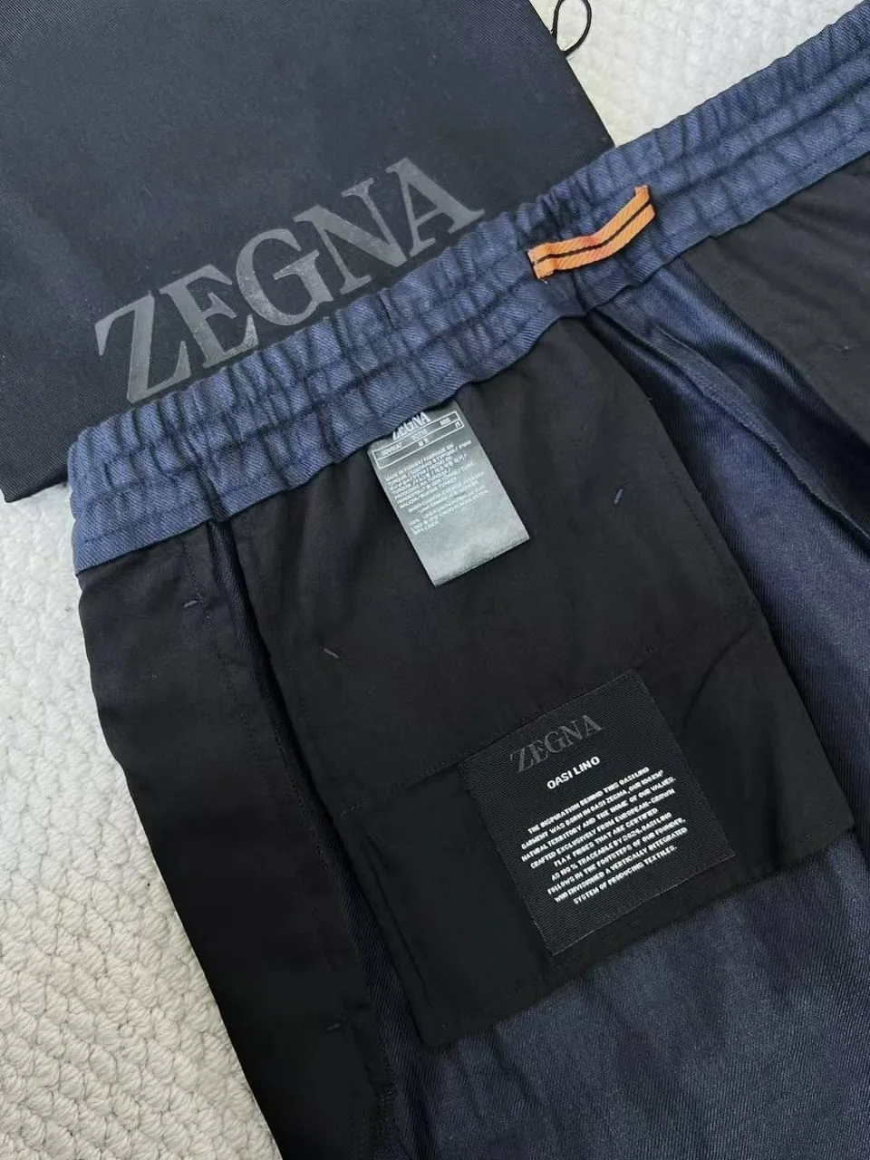 Брюки из льна Zegna — фото 5