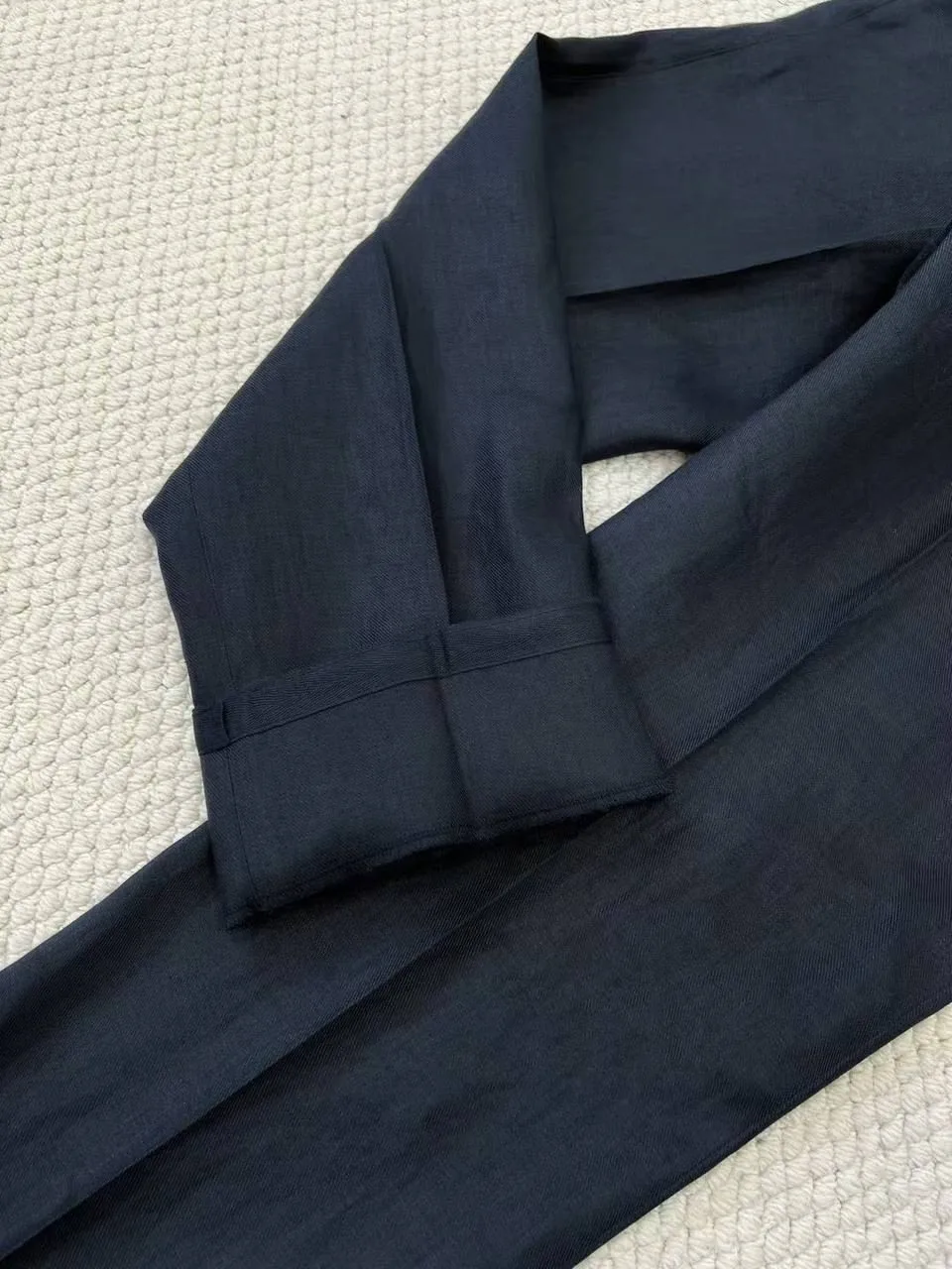 Брюки из льна Zegna — фото 7