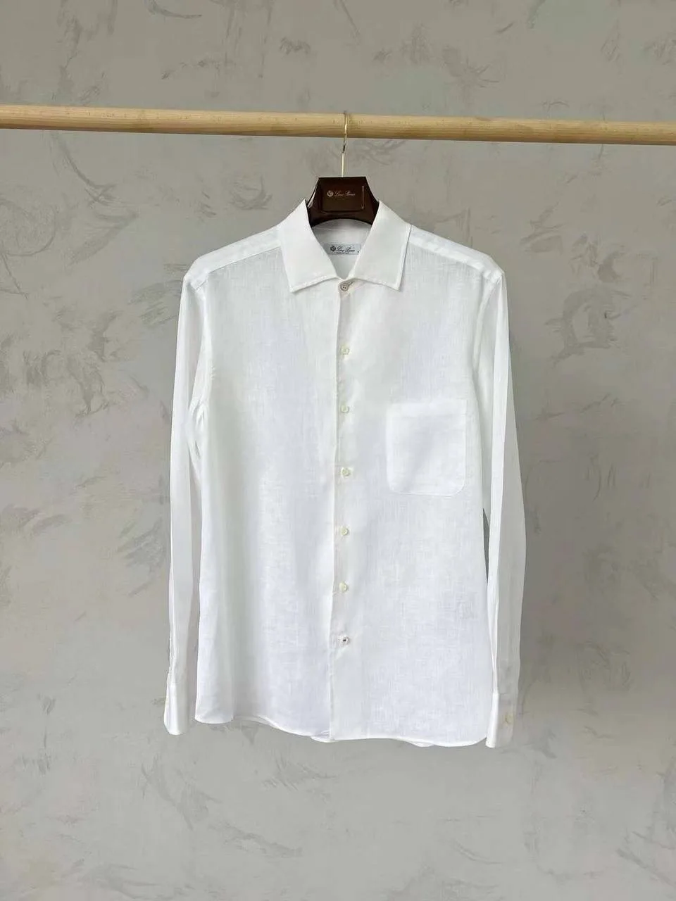 Рубашка Loro Piana из 100 льна — фото 6