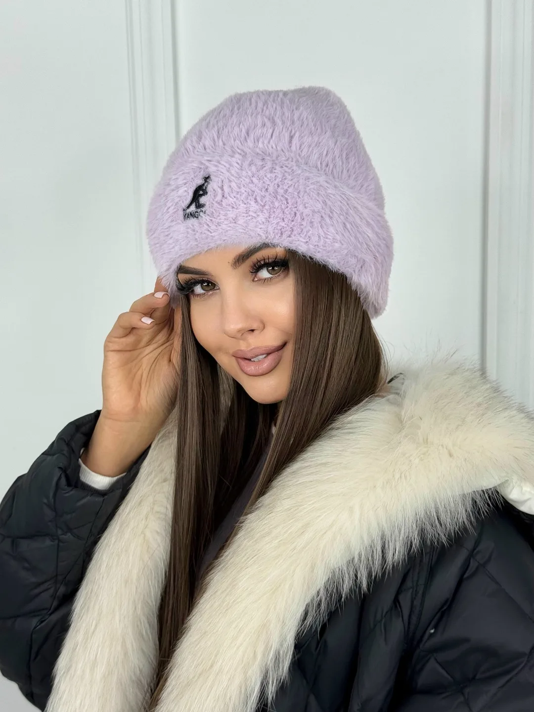 Kangol Шапка FURGORA CUFF BEANIE IVORY — фото 4