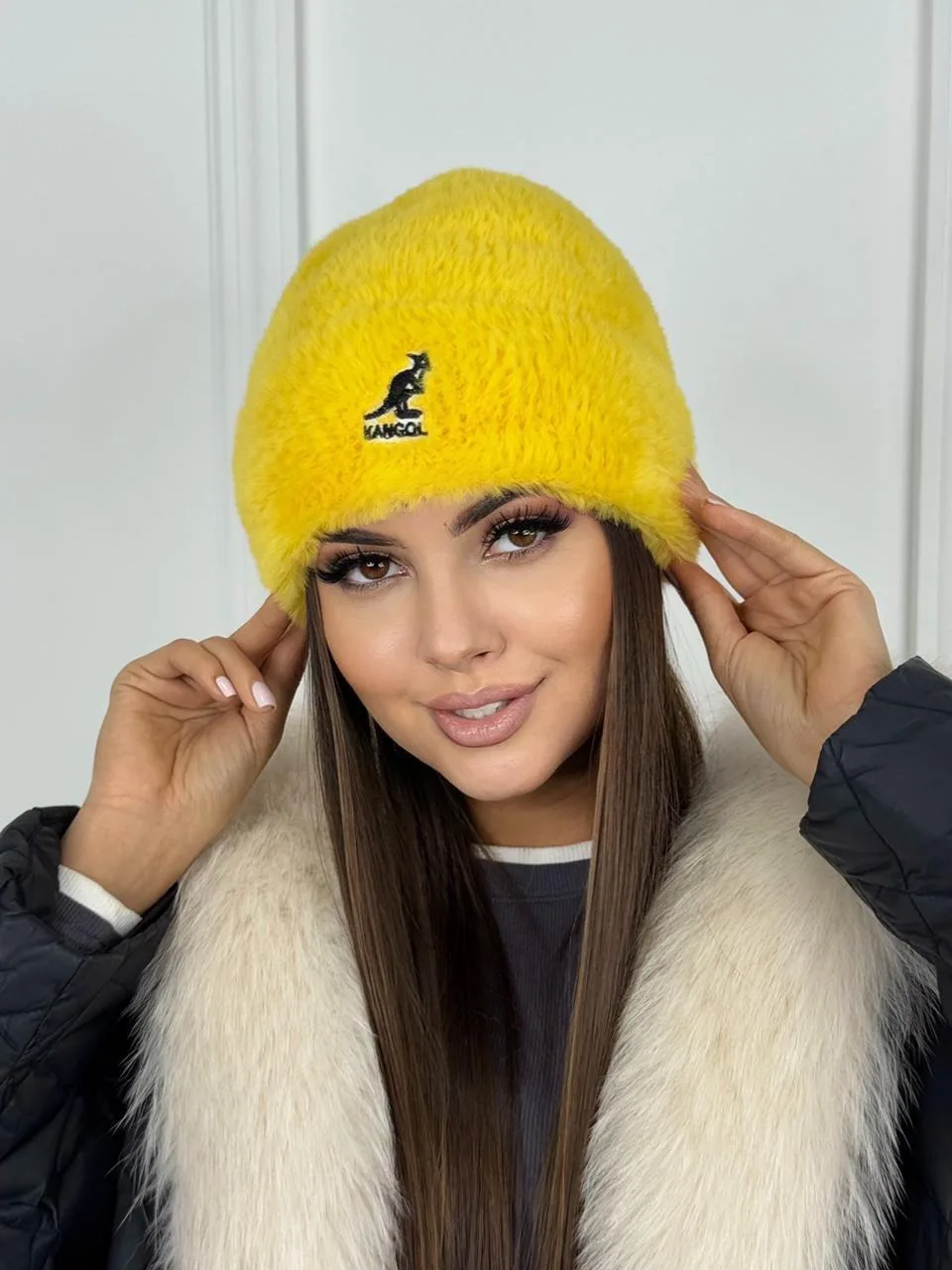 Kangol Шапка FURGORA CUFF BEANIE IVORY — фото 6