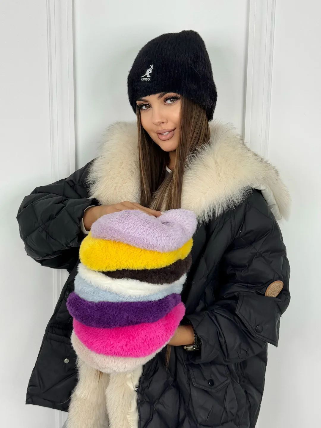 Kangol Шапка FURGORA CUFF BEANIE IVORY — фото 7
