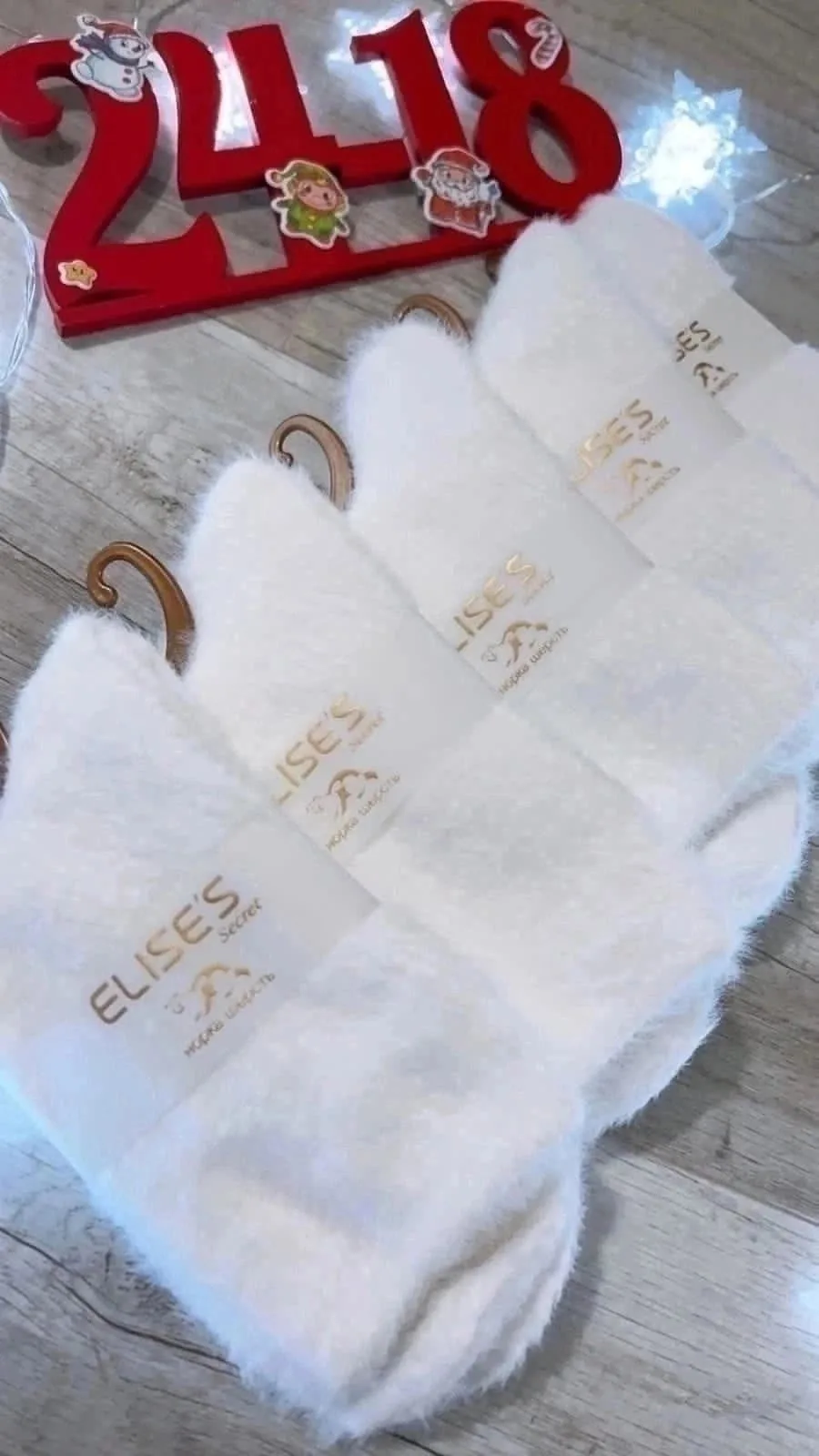 Женские носки из шерсти — фото 5