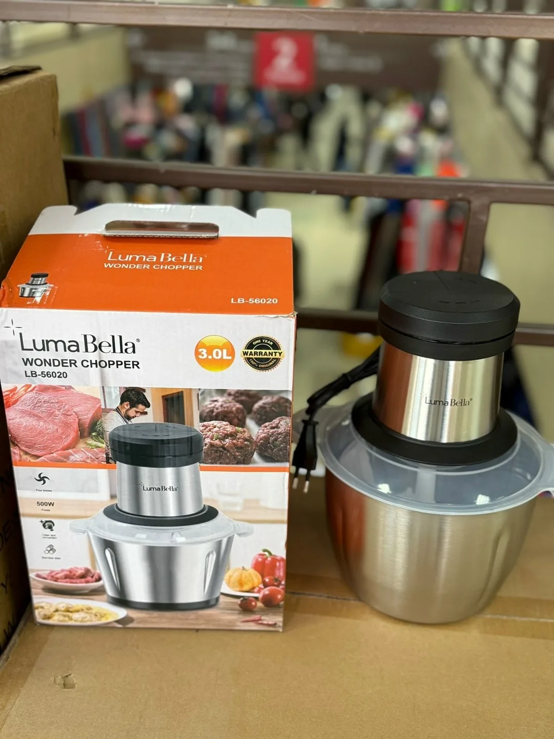 Посуда Lumabella Wonder Chopper Lb-56019 Кухонный измельчитель электрический — фото 2