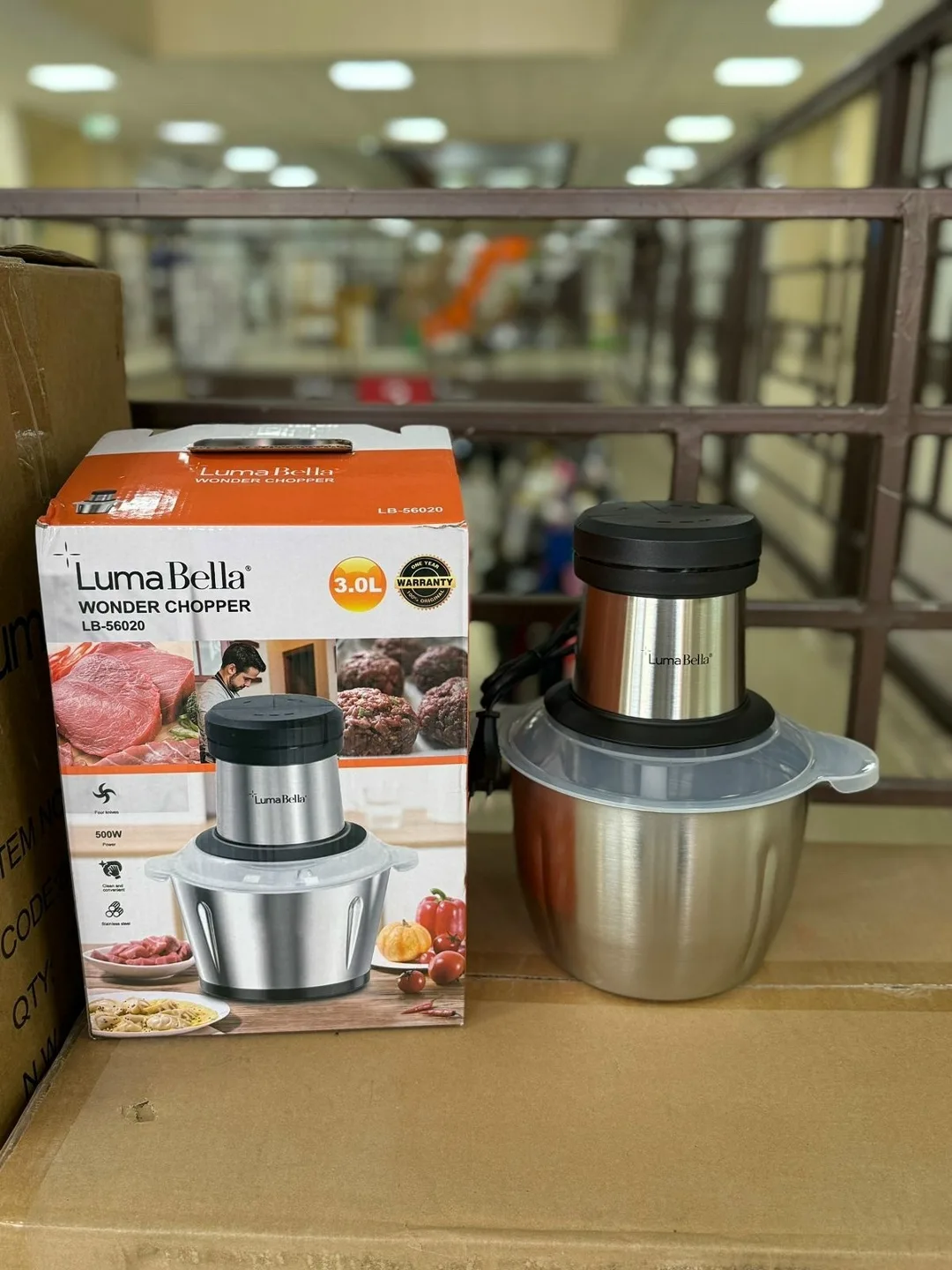 Посуда Lumabella Wonder Chopper Lb-56019 Кухонный измельчитель электрический — фото 4