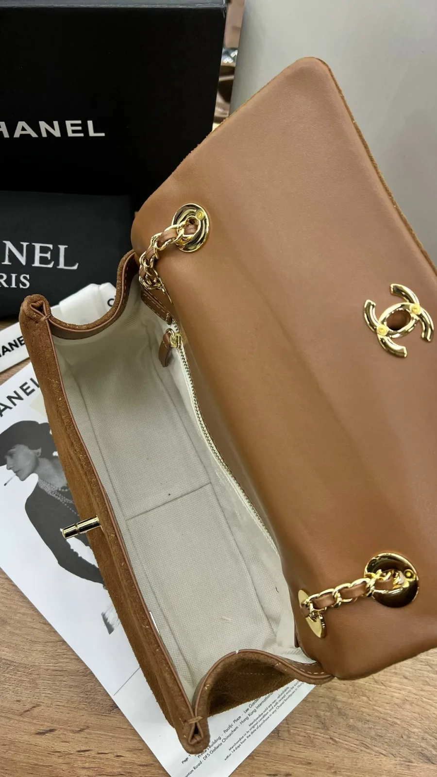 CHANEL Сумка из натуральной кожи — фото 8