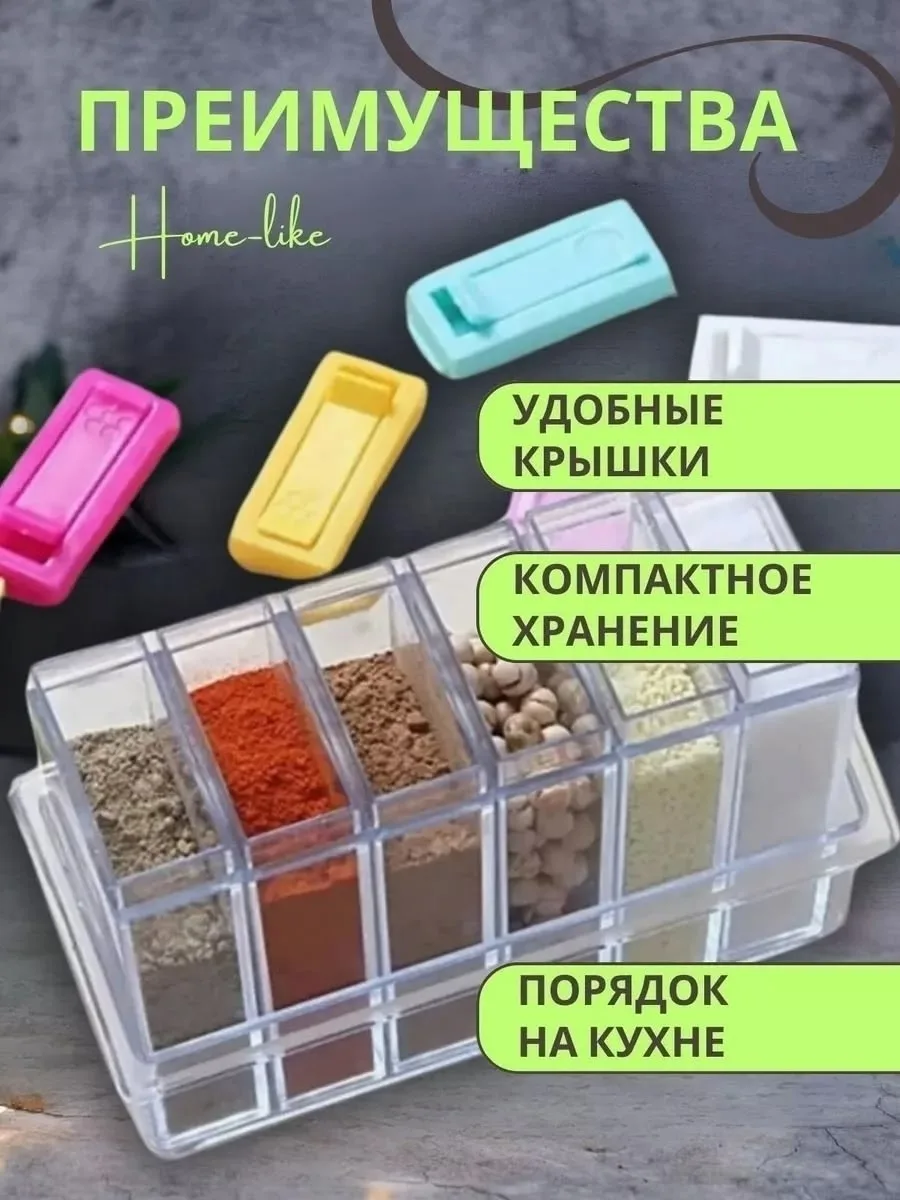 Клатч ОРГАНАЙЗЕРЫ-КОНТЕЙНЕРЫ ДЛЯ СПЕЦИЙ И ПРИПРАВ — фото 3