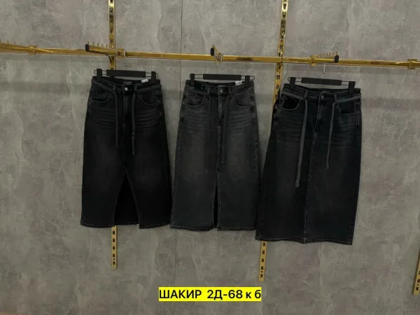 Юбка, джинсовые — фото 35