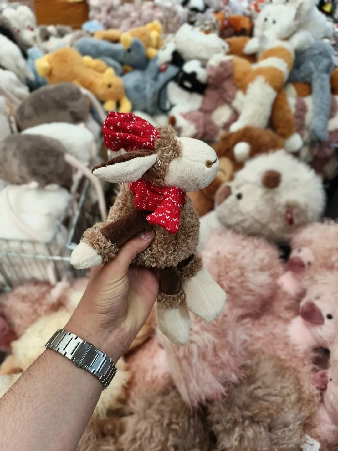 Мягкая игрушка барашка из качественного материала — фото 4