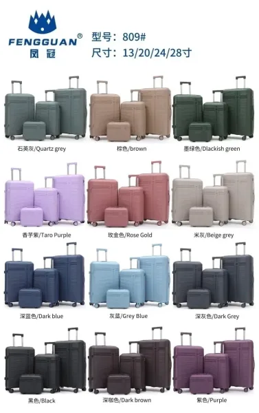 Чемоданы из полипропилена — фото 105