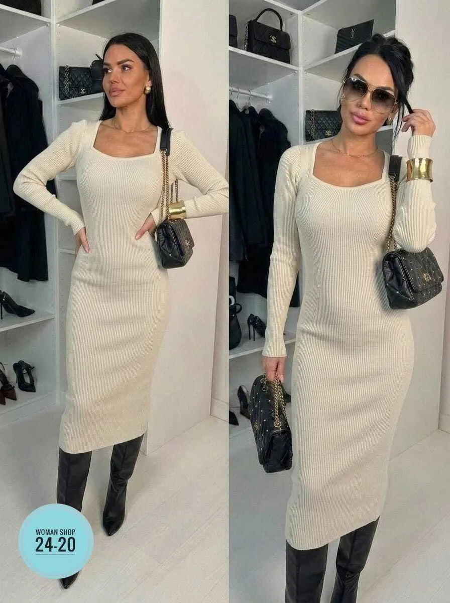 Платье из ткани лапша — фото 2