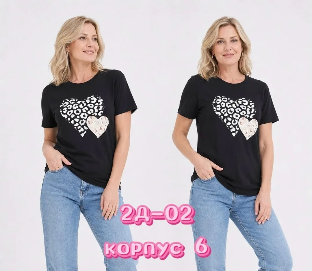 Летняя футболка из 100 хлопка — фото 6