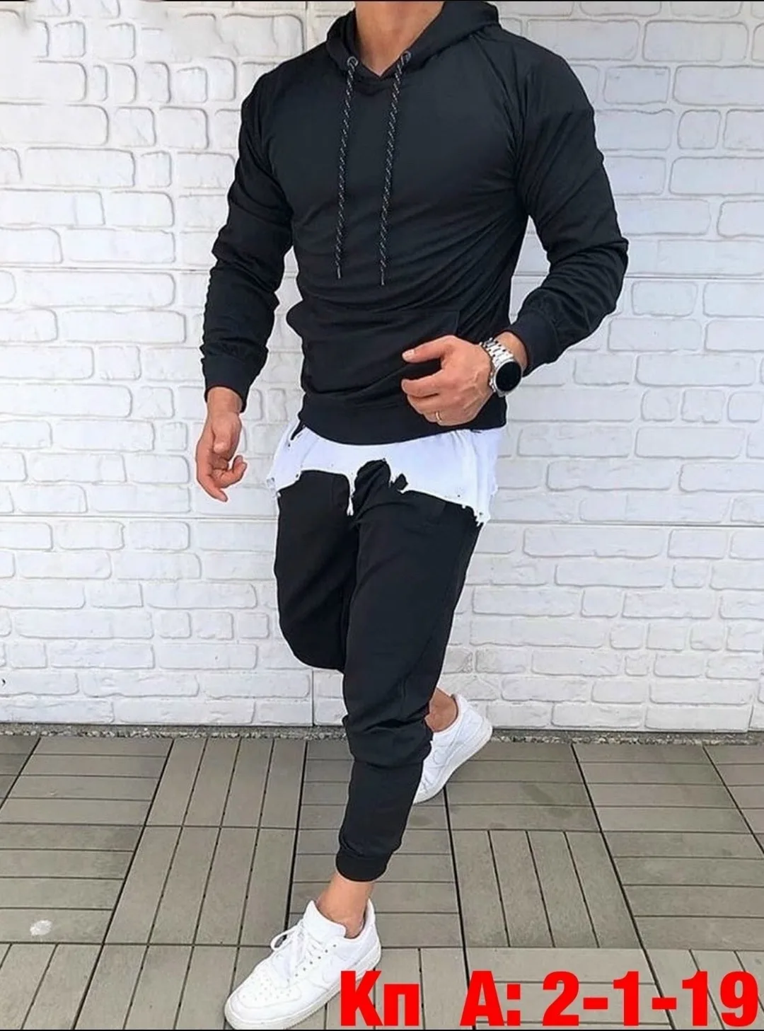Спортивный костюм из хлопка — фото 5