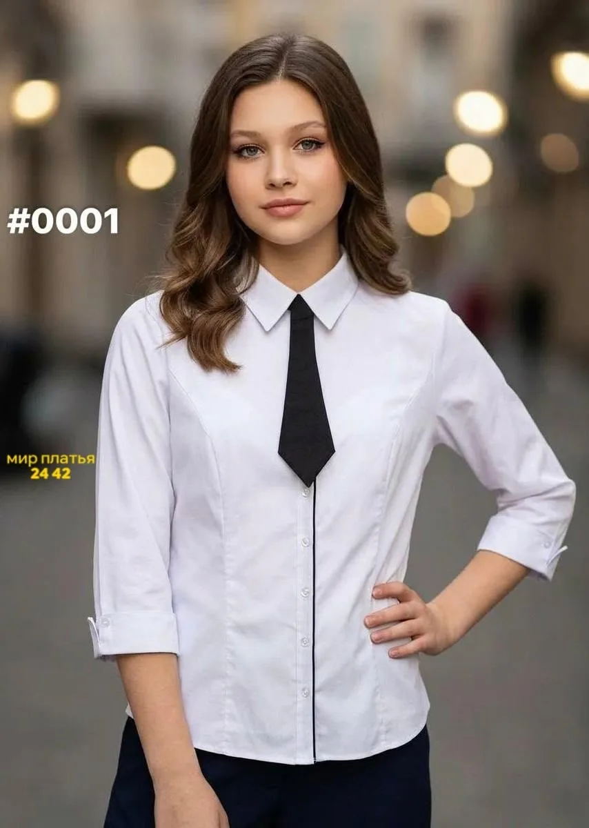 Рубашка детская хлопок — фото 4
