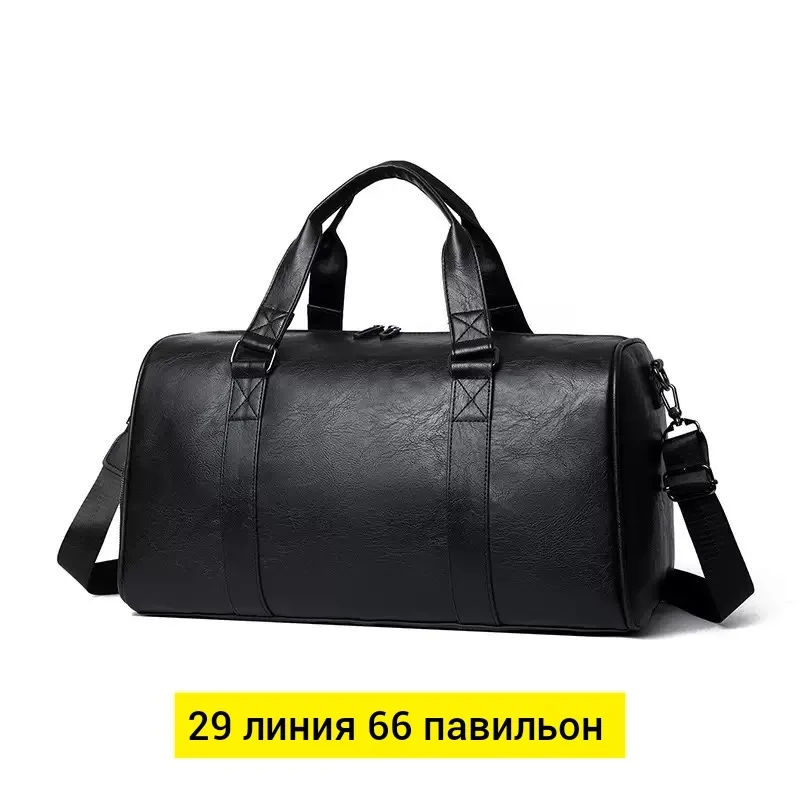 Спортивная сумка из эко-кожи — фото 4
