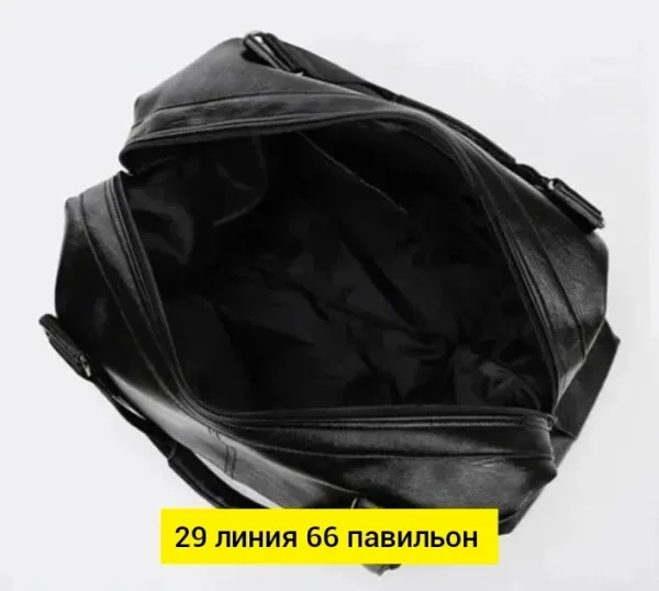 Спортивная сумка из эко-кожи — фото 62