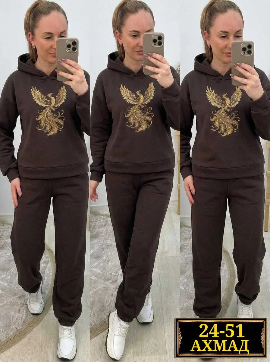 Костюм двойка из двунитки на флисе Двунитка на флисе — фото 5