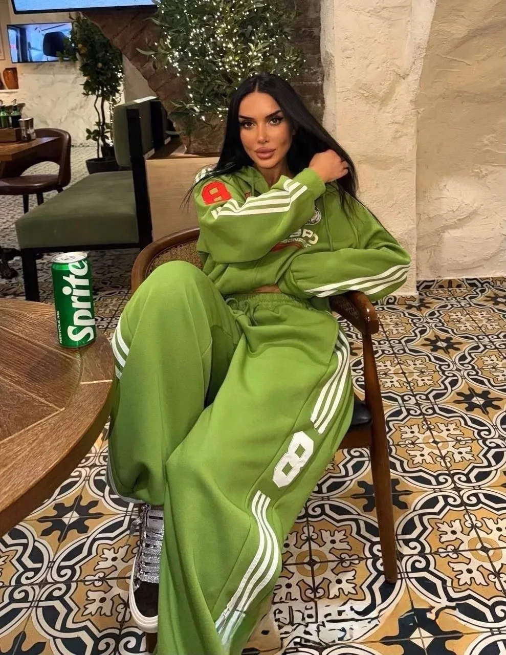 Спортивный костюм из трехнитки и хлопка — фото 6