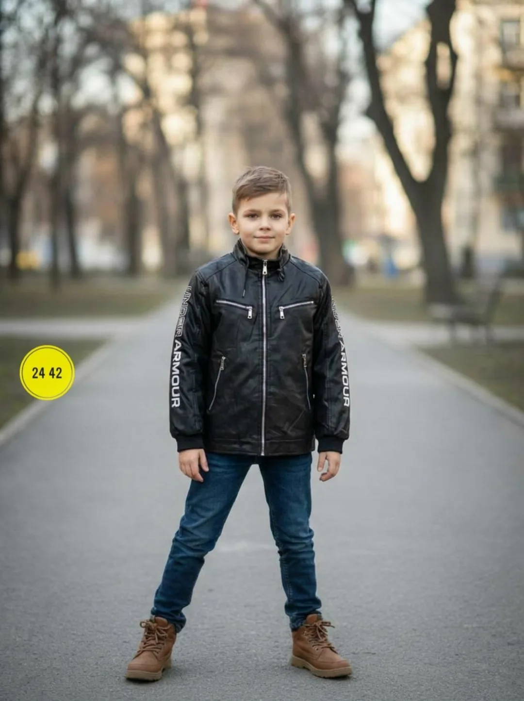 Куртка из эко-кожи — фото 1
