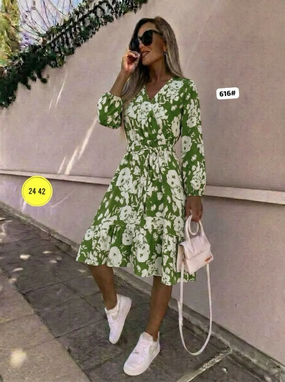 Платье из хлопка — фото 1