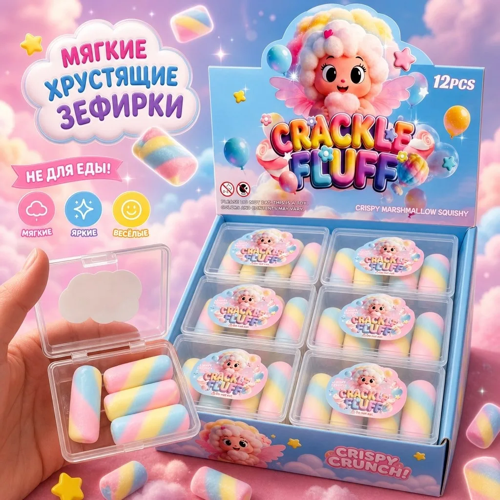 Игрушка Сквиш Зефир — фото 1