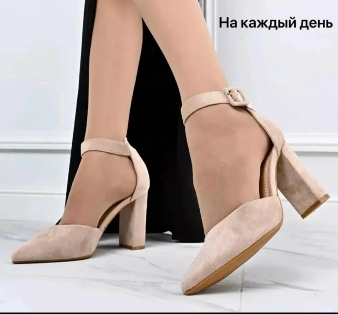 Ботинки женские Сезон лето, замша — фото 8