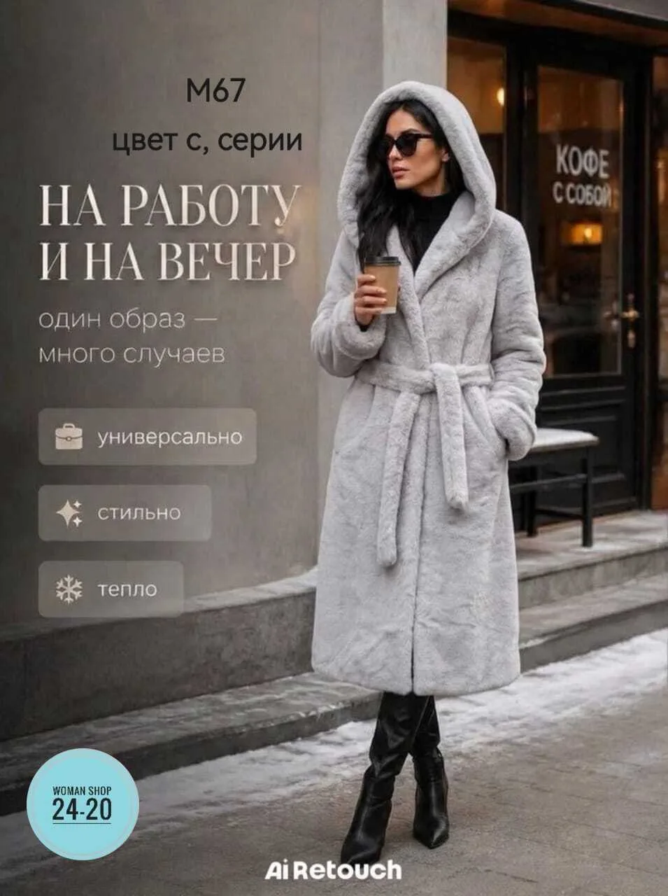 Итальянская шуба премиум-класса — фото 1