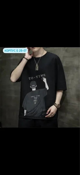 Мужская футболка из 100 хлопка — фото 15