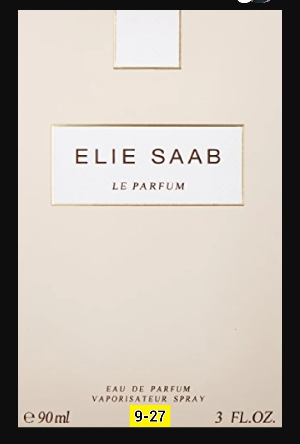 Духи Elie Saab Le Parfum, стекло