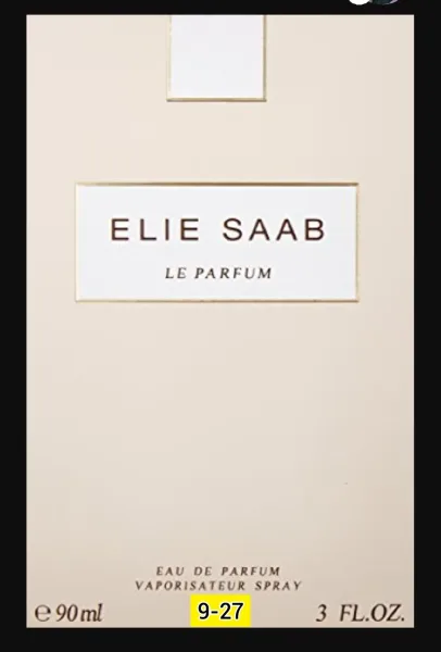 Духи Elie Saab Le Parfum, стекло