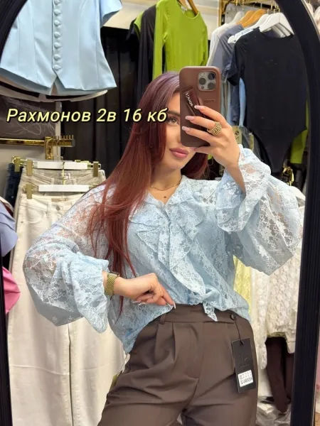 Блузка из ткани — фото 6