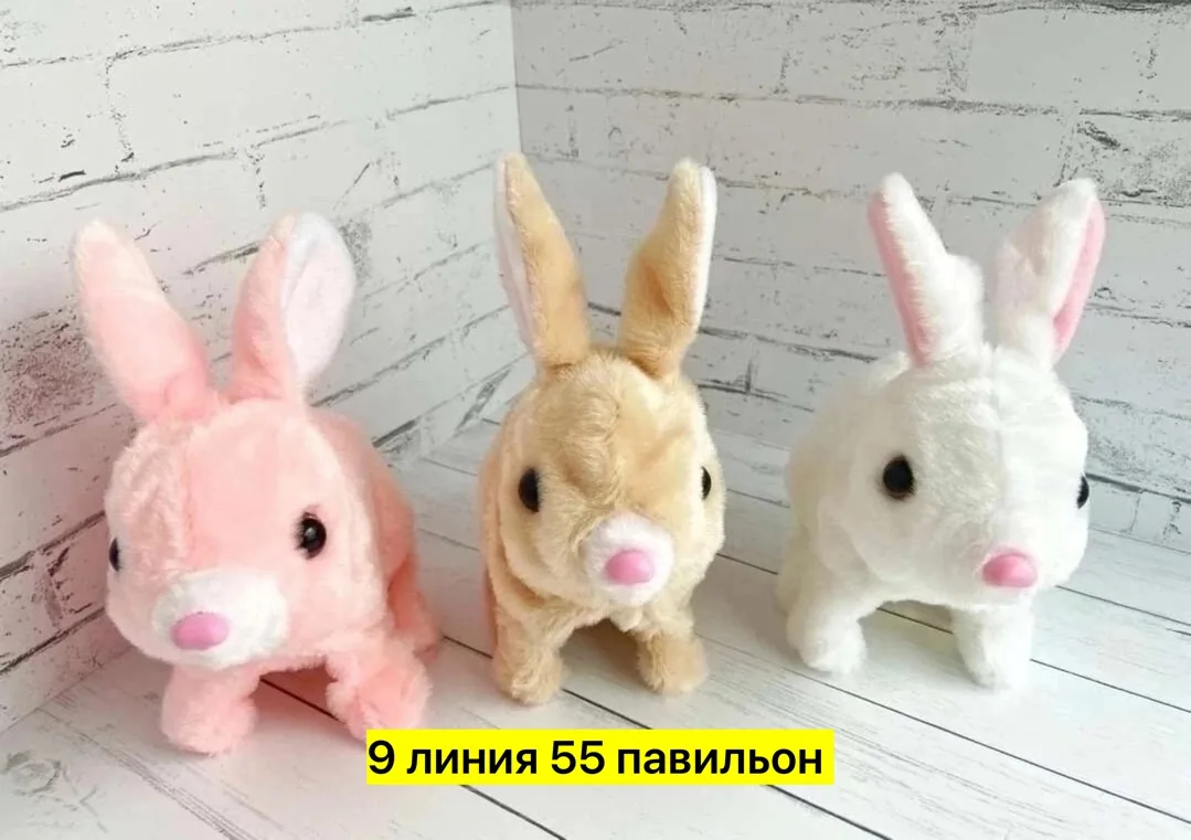Игрушка кролик пластиковая интерактивная — фото 1