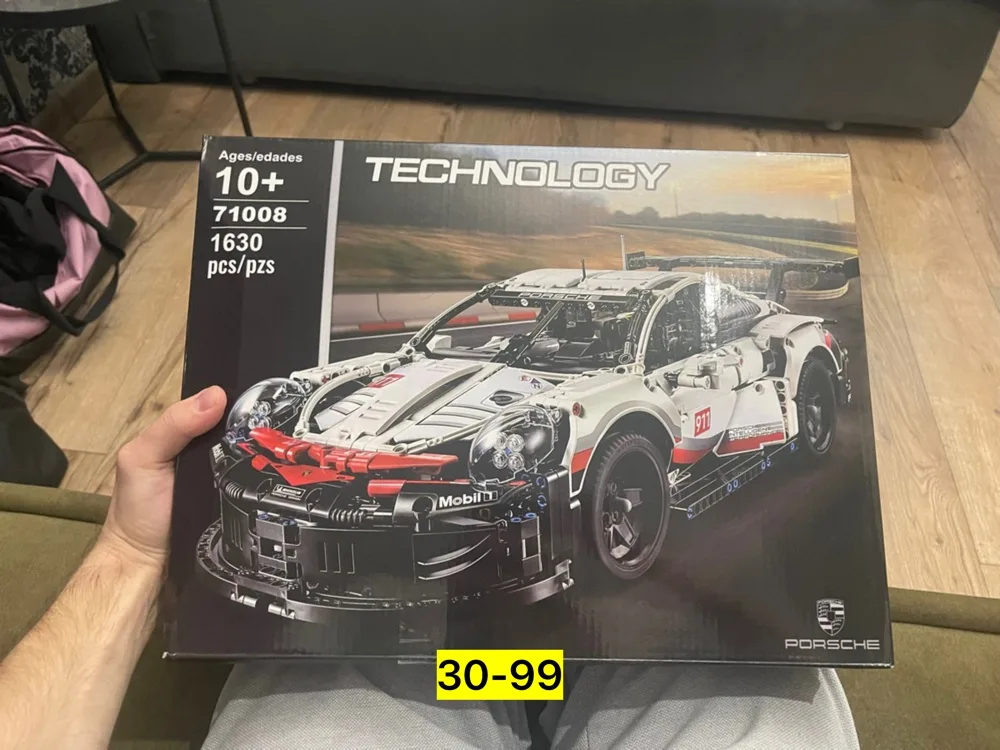 Конструктор LEGO Porsche 911 RSR — детальный набор — фото 2