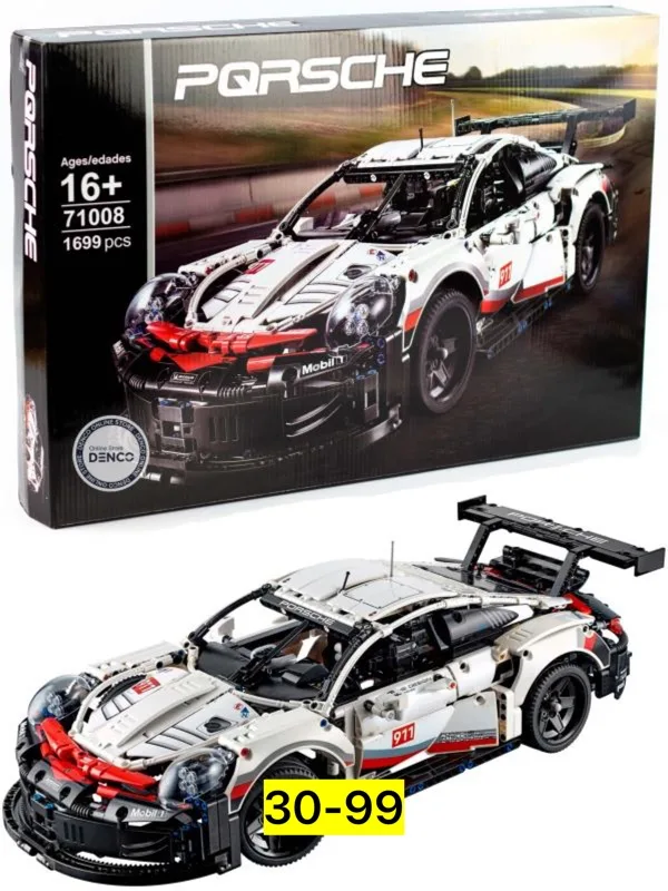 Конструктор LEGO Porsche 911 RSR — детальный набор — фото 3