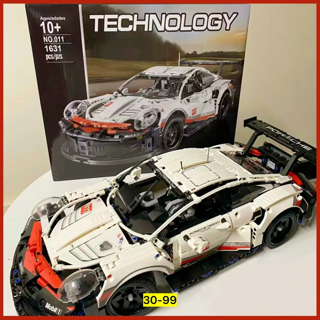 Конструктор LEGO Porsche 911 RSR — детальный набор — фото 4