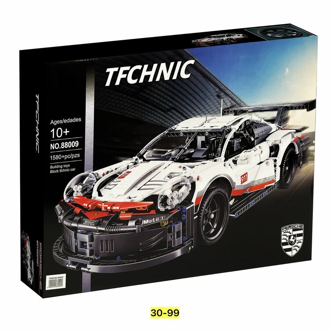 Конструктор LEGO Porsche 911 RSR — детальный набор — фото 8