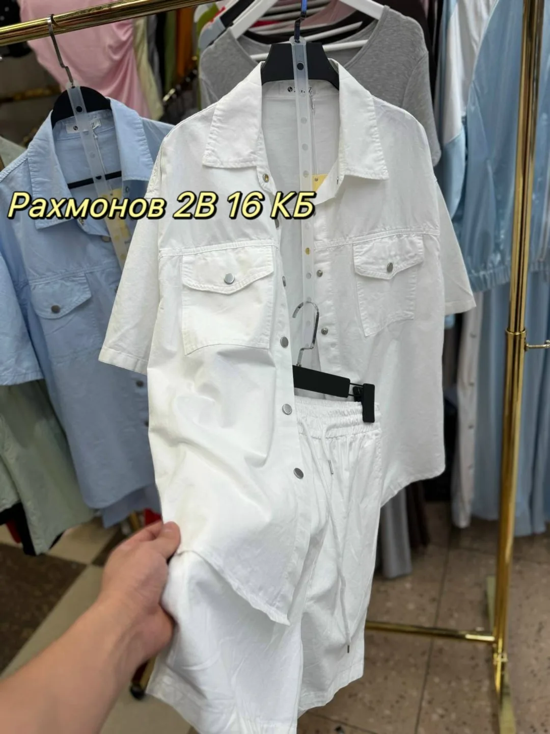 Костюм двойка из ткани — фото 2
