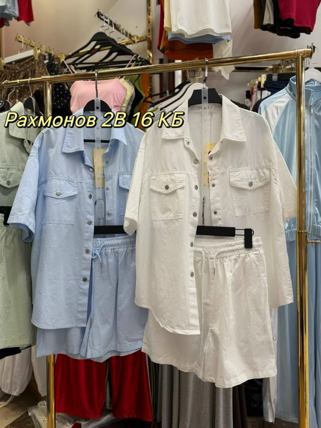 Костюм двойка из ткани — фото 4