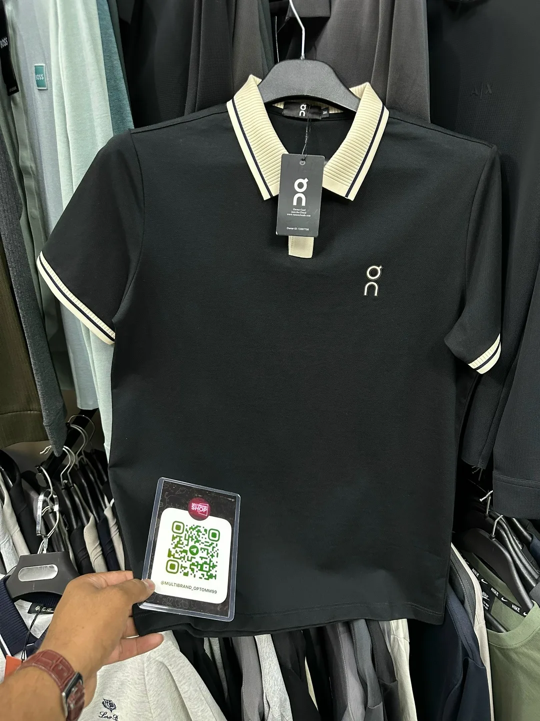 Рубашка Поло Ткань Хлопок — фото 4