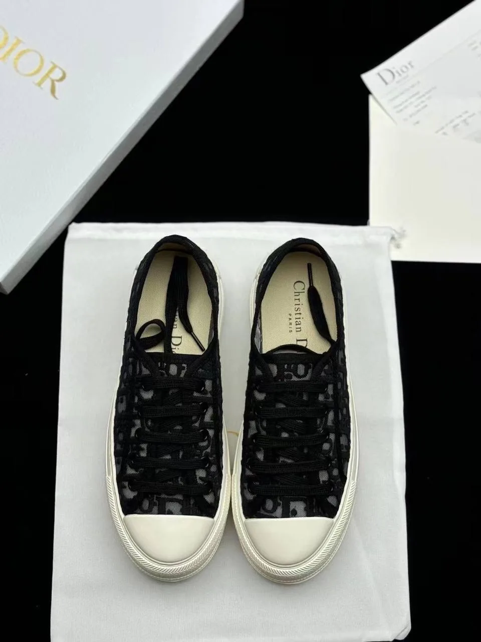 Кеды женские Walk'n'dior Platform Sneaker Видео: vk.cc/cZoSfj, джинс — фото 8