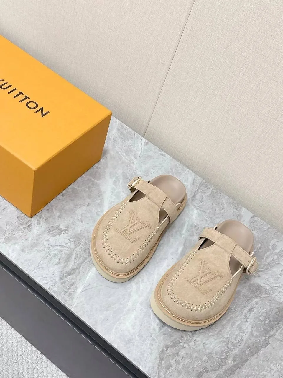 Лоферы женские Louis Vuitton Ждем вас, кожа — фото 3