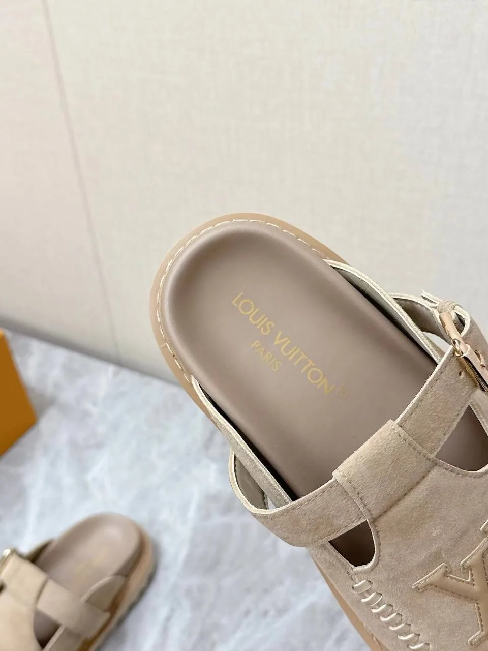 Лоферы женские Louis Vuitton Ждем вас, кожа — фото 4