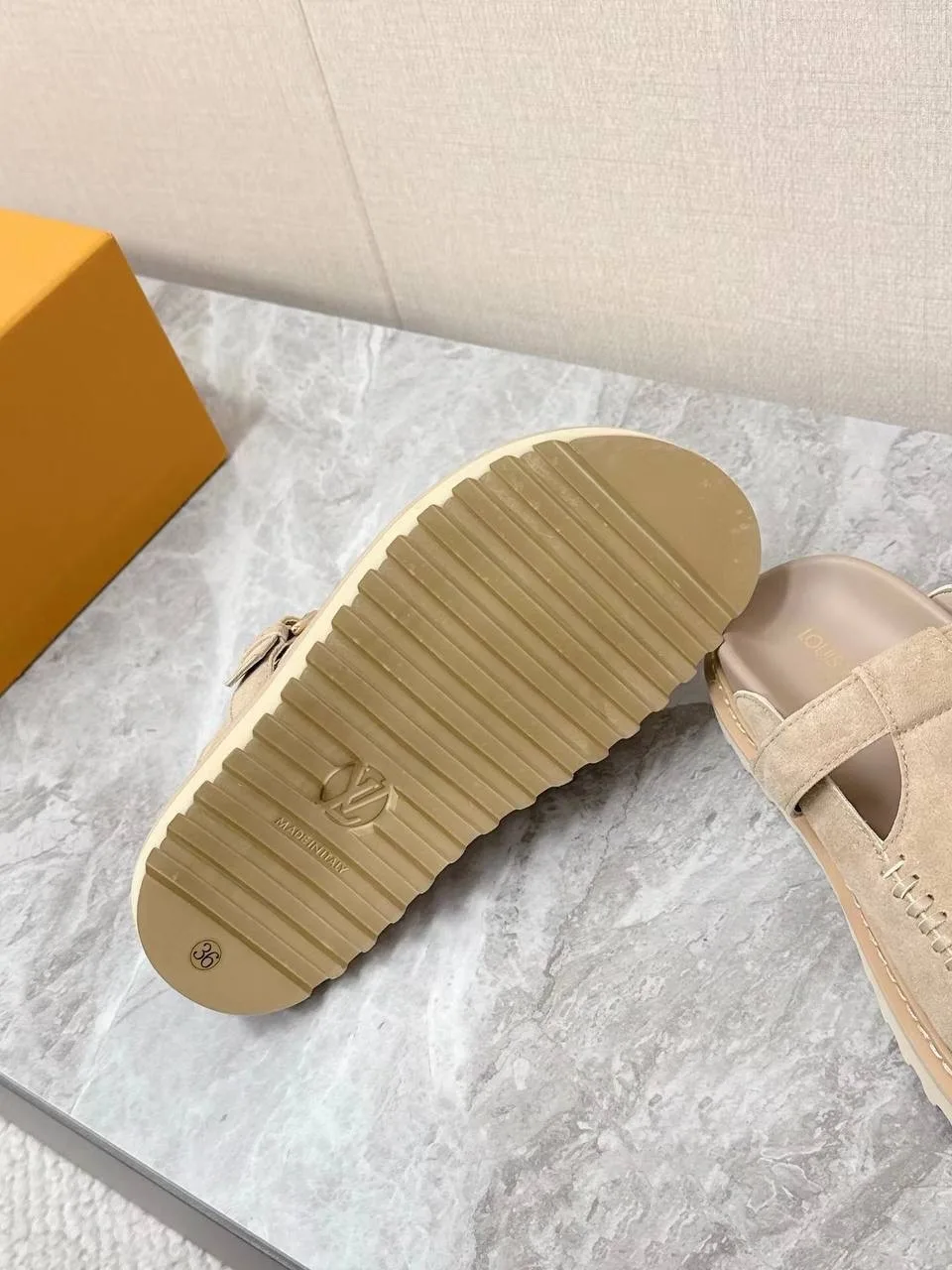 Лоферы женские Louis Vuitton Ждем вас, кожа — фото 7