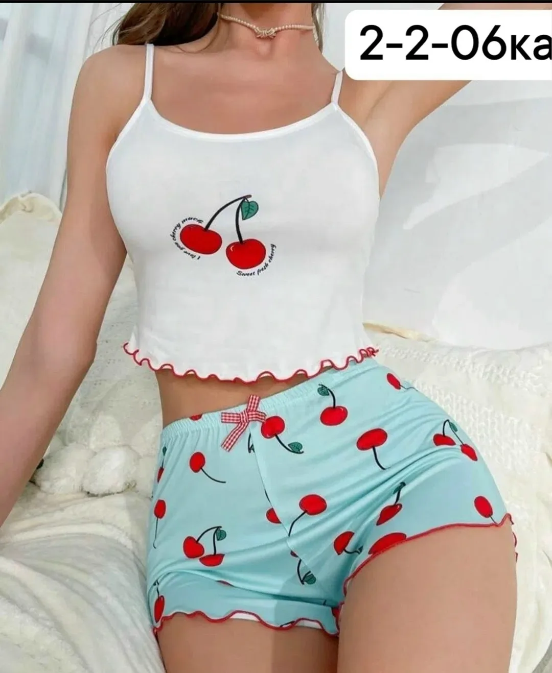 Пижама из хлопка — фото 1