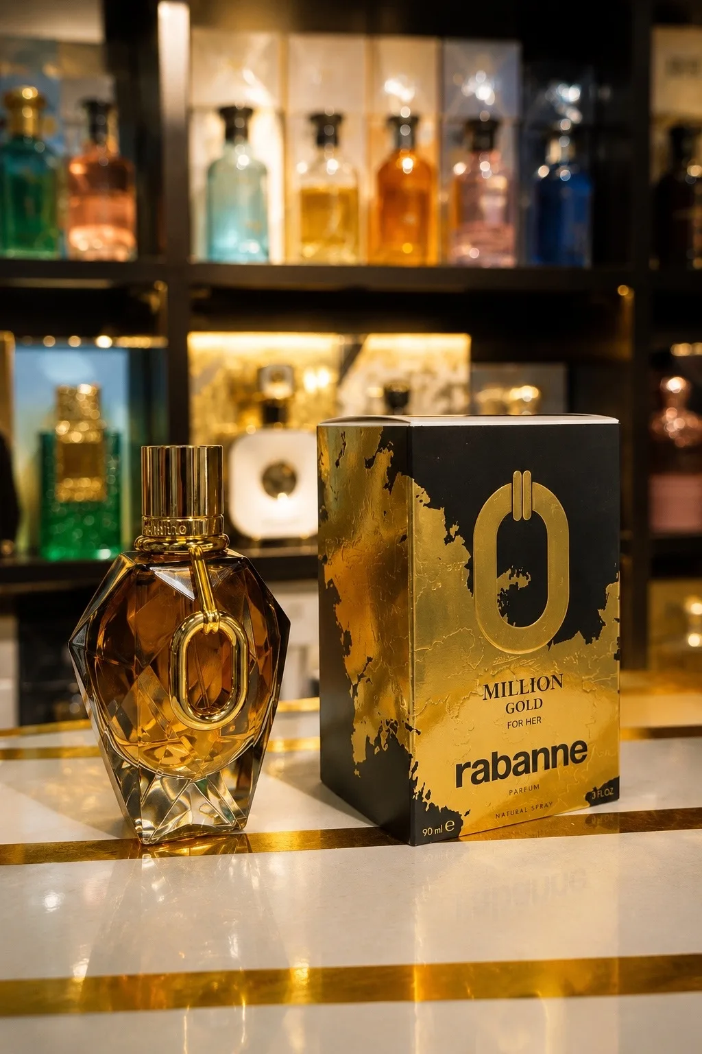 Клатч Rabanne Million Gold For Her — фото 3