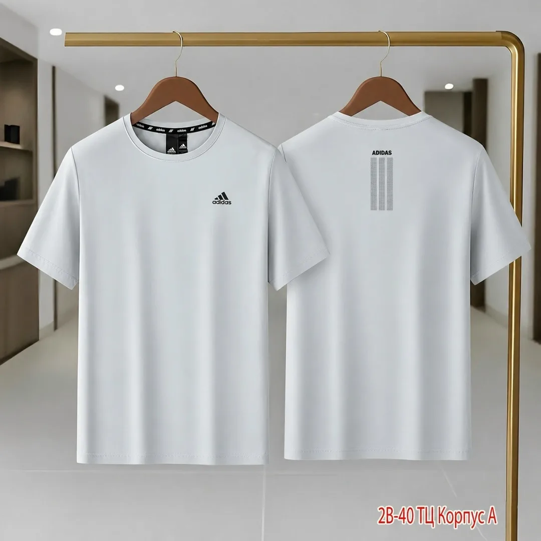 Новый Футболка Adidas Dri-Fit 87 нейлоновый; 13 Спандекс 87 нейлоновый; 13 Спандекс — фото 9