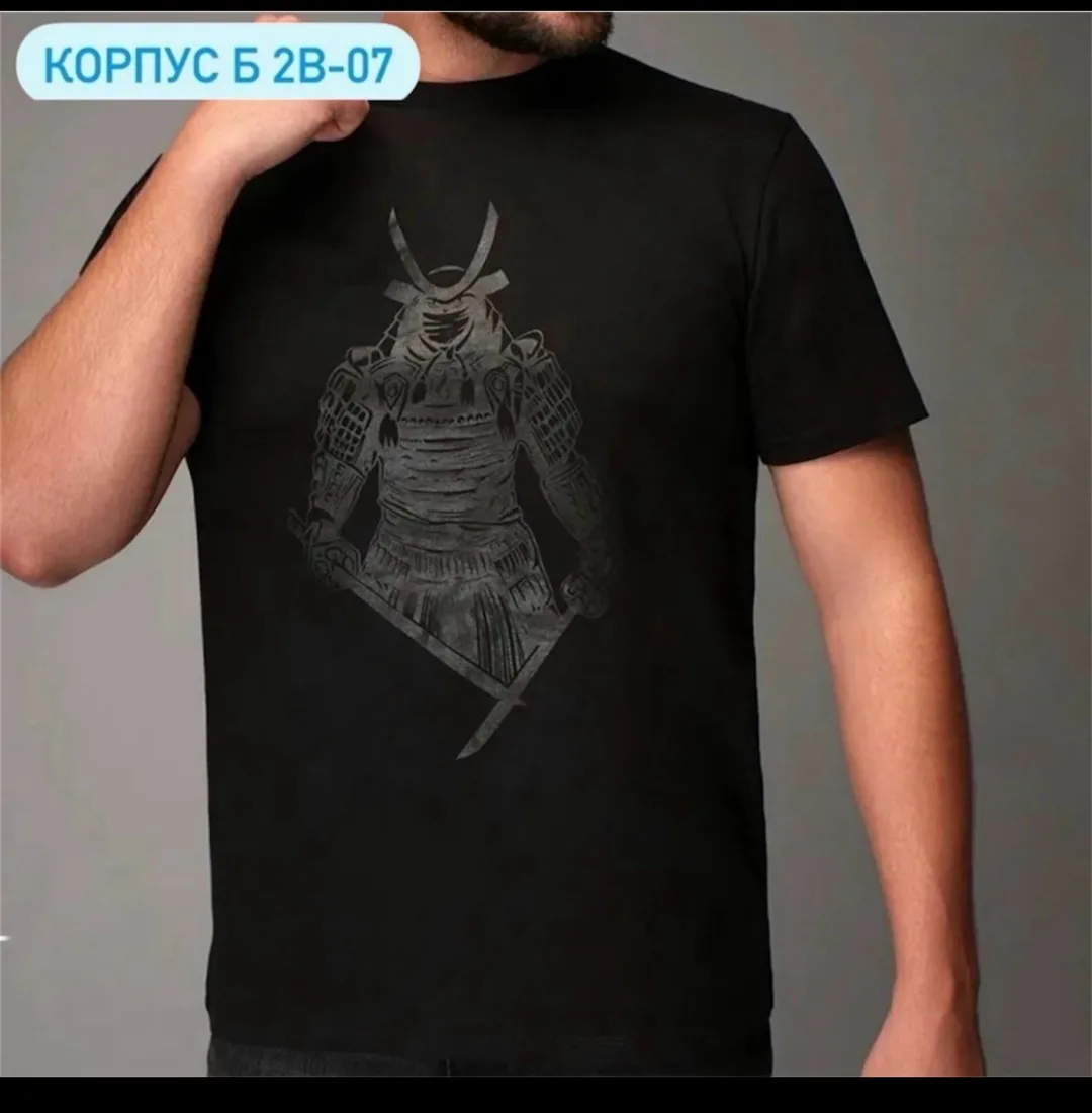 Мужская футболка из 100 хлопка — фото 1
